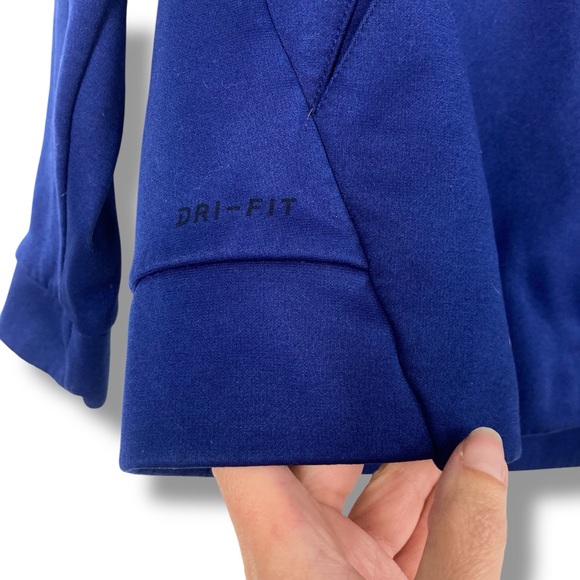 Nike Therma Hoodie Full Zip Dri-FIT Tech Training Jacket Blue Men’s Size L - Picture 9 of 13